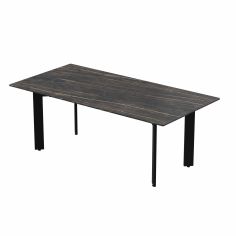 Стіл журнальний Kali 120x60x45 Namibia Black (9mm) Rodos