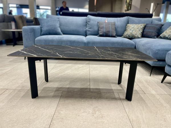 Стол журнальный Kali 120x60x45 Namibia Black (9mm) Rodos - фото 2