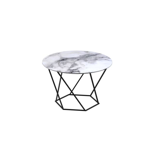 Стіл журнальний Лінт d60x45 Loreal blue (9 mm) Rodos