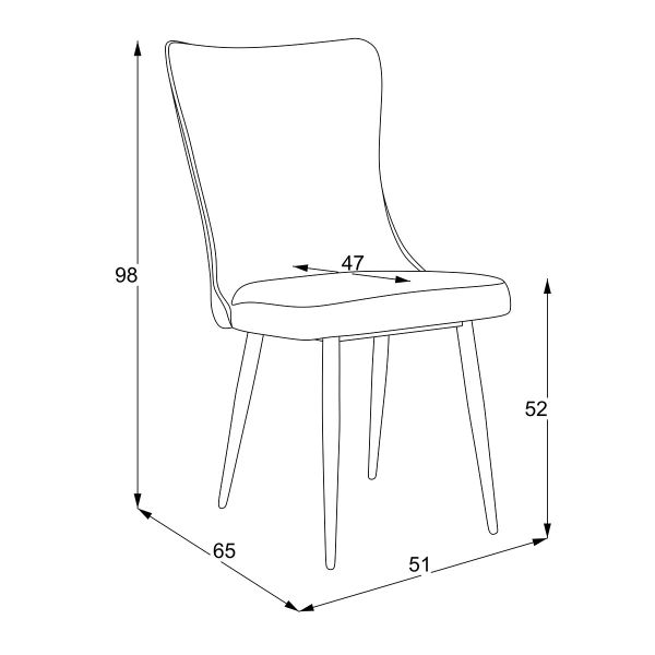 Стул Elegans Tigin - фото 4