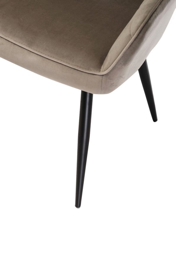 Стілець M-62 капучино велюр Vetro mebel - фото 8