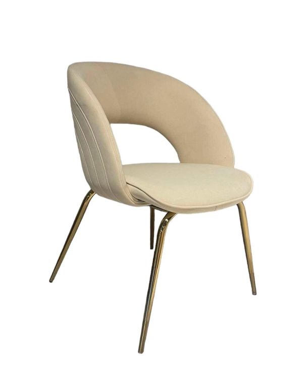 Стул нержавеющая сталь, беж Le Italia - фото 3