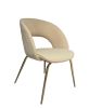 Стул нержавеющая сталь, беж Le Italia - фото 3