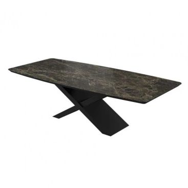 Стол Belfort 260х120х76 Laminam Emperador Extra (5 mm)