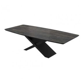 Стіл Belfort 260х120х76 Laminam Naturali Noir Desir (5 mm)