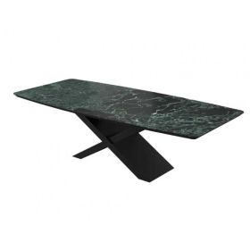 Стіл Belfort 260х120х76 Laminam Verde Alpi Lucidato (5 mm)