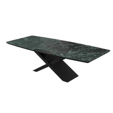 Стол Belfort 260х120х76 Laminam Verde Alpi Lucidato (5 mm)
