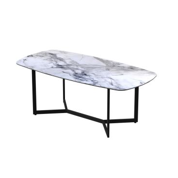 Стол журнальный Tempo 120x60x45 Loreal blue Rodos (9mm)