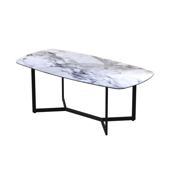 Стол журнальный Tempo 120x60x45 Loreal blue Rodos (9mm)