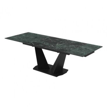 Стол Луара 160(240)*90*76 Laminam Verde Alpi Lucidato (5mm)