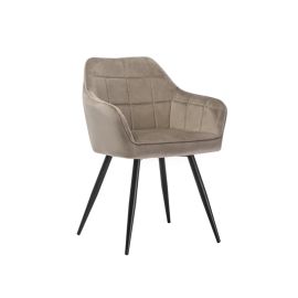 Стул M-62 капучино велюр Vetro mebel