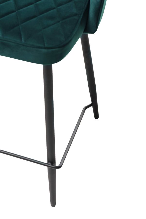 Напівбарний стілець B-125 смарагдовий - фото 9