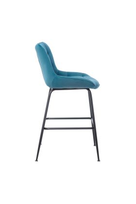 Напівбарний стілець B-140-1 блакитний