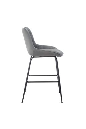 Напівбарний стілець B-140-1 сірий