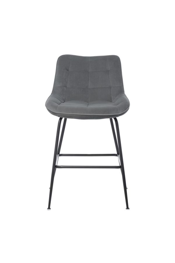 Напівбарний стілець B-140-1 сірий - фото 15