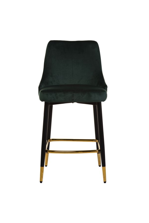 Напівбарний стілець B-128 смарагдовий - фото 8