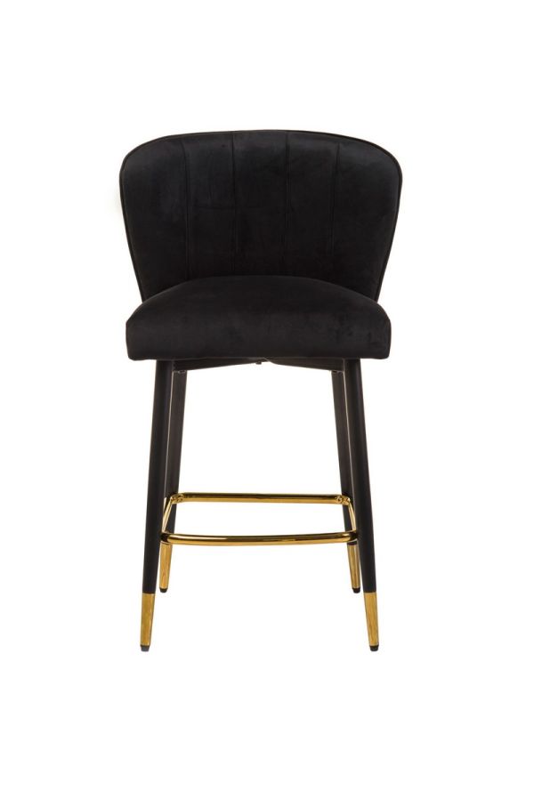 Напівбарний стілець B-126 чорний - фото 13