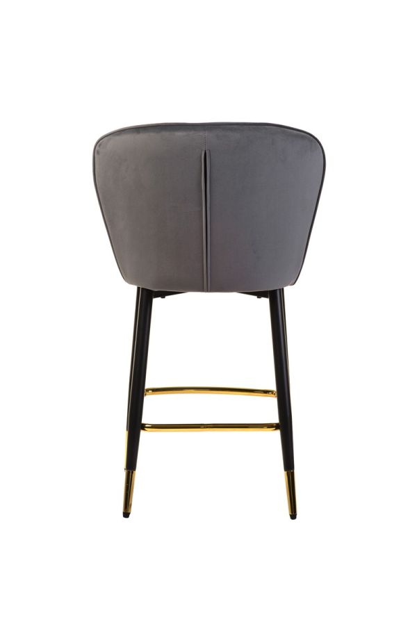 Напівбарний стілець B-126 сірий - фото 17