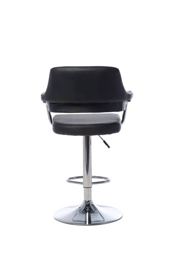 Барний стілець B-91 чорний - фото 8