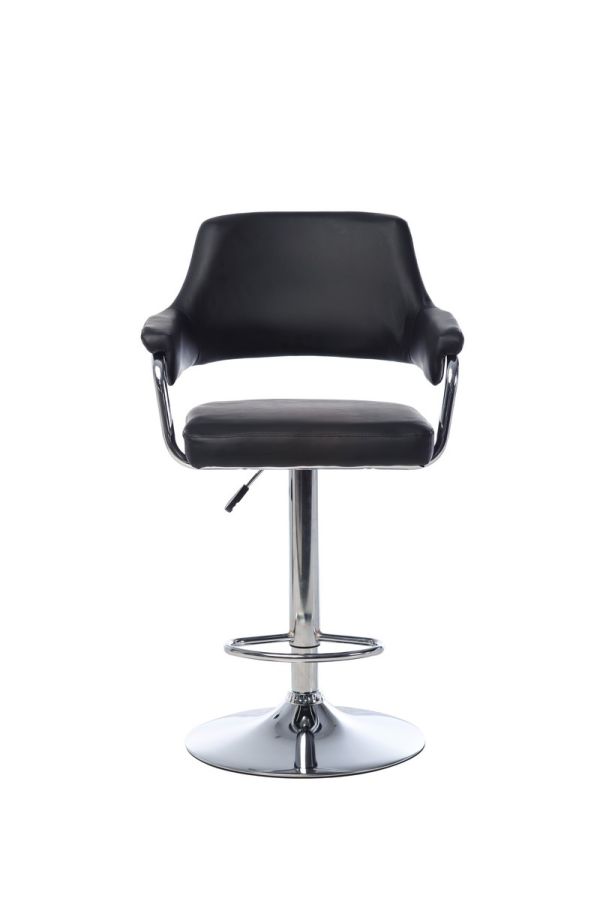 Барний стілець B-91 чорний - фото 7