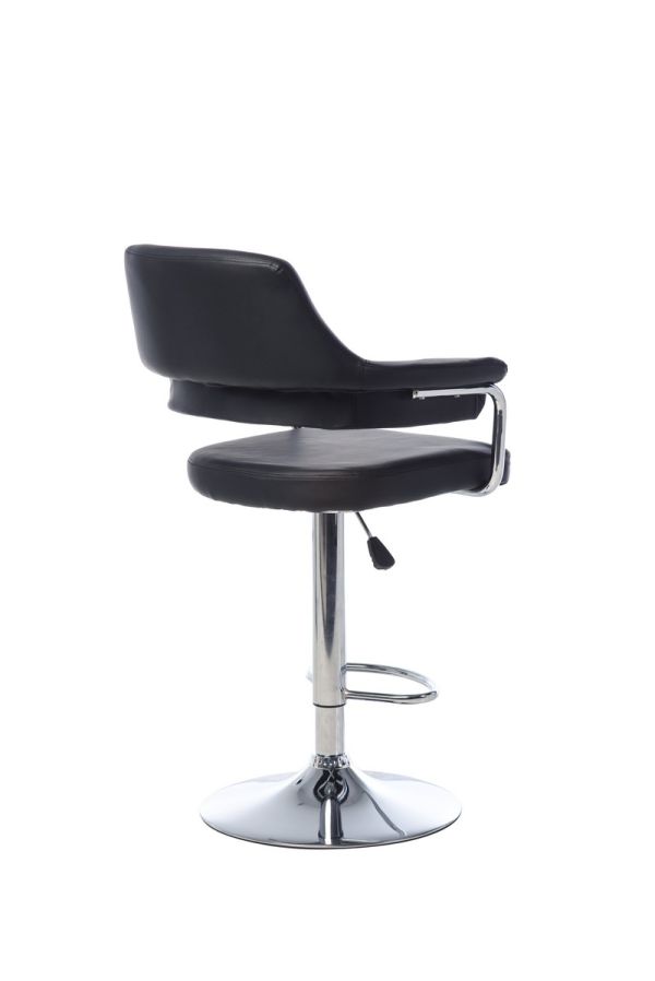 Барний стілець B-91 чорний - фото 3