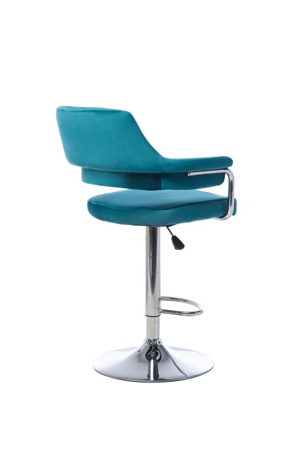 Барний стілець B-91 блакитний - фото 3