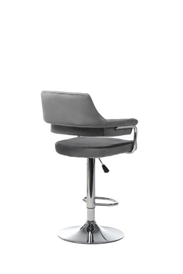 Барний стілець B-91 сірий - фото 6