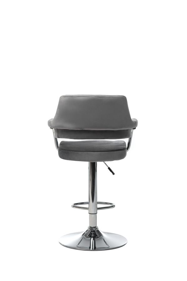Барний стілець B-91 сірий - фото 3