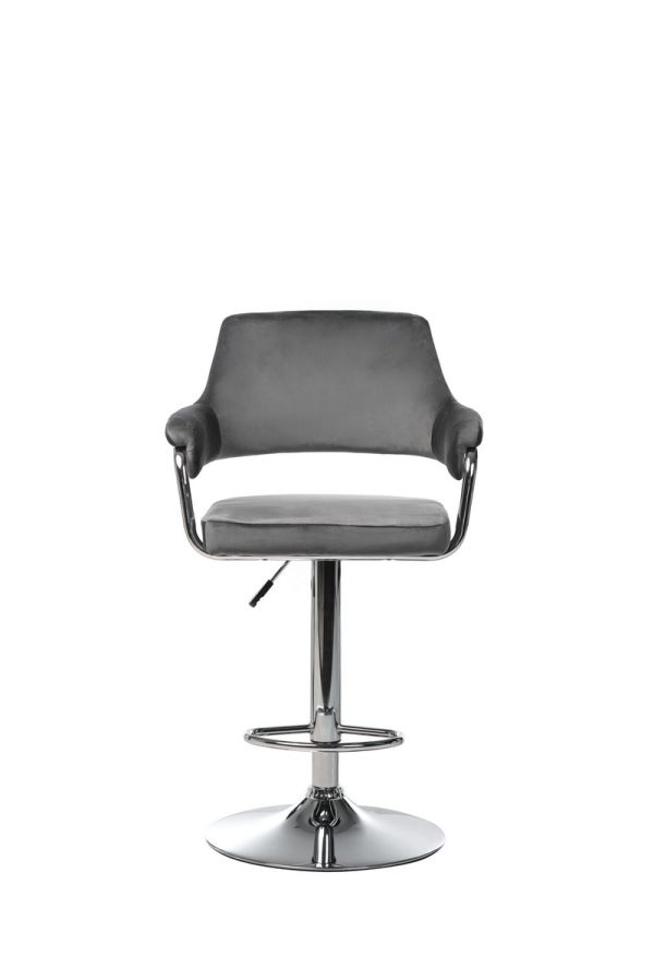 Барний стілець B-91 сірий - фото 2