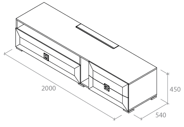 Тумба під телевізор Карат