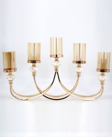 Декоративный пятиподсвечник 90906