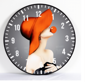  Картина-годинник -21 Gold, Диаметр 80см