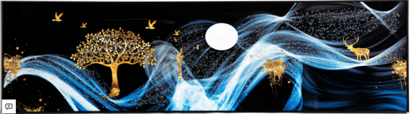 Картина-02 /50х180см/ Black