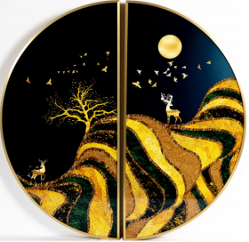 Картина-27 Gold, Диаметр 90см