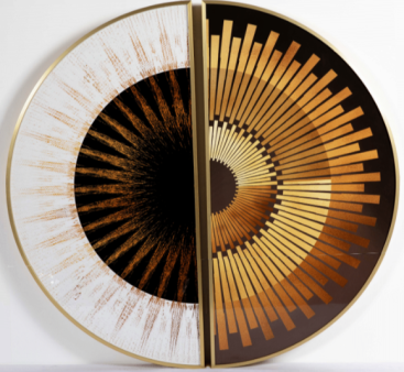 Картина-26 Gold, Диаметр 90см 