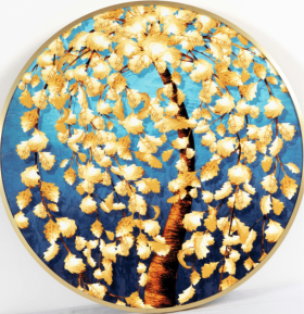 Картина-46 Gold, Диаметр 60см