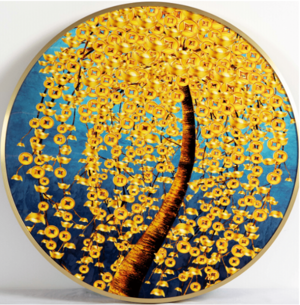 Картина-42 Gold, Діаметр 60см