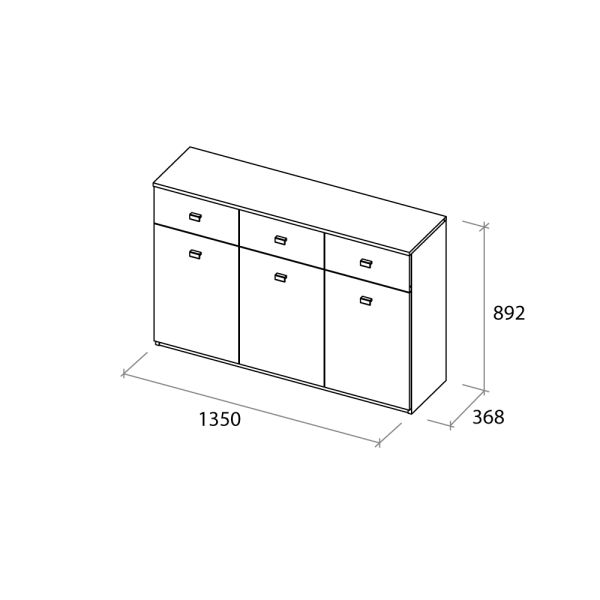 Комод TESSA (1-3)
