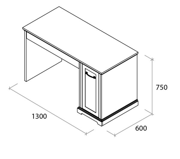 Стіл Письмовий Б'янка