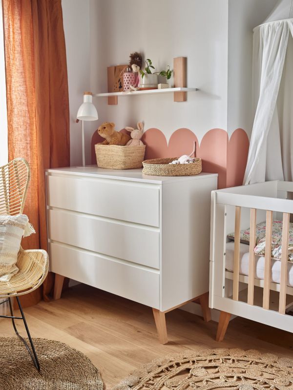 SWING Комод на 3 ящика білий-swing PINIO - фото 3