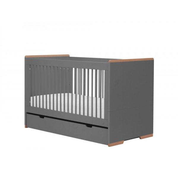 Snap Ліжко 200Х90см біле/сіре PINIO - фото 7