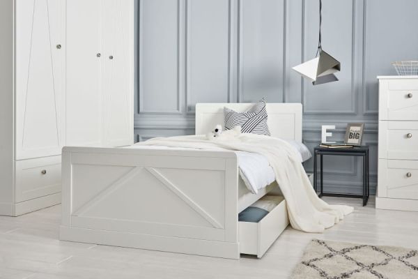 Marie Ліжко 200х90см біле PINIO - фото 2