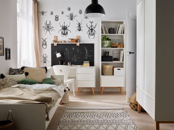 SWING Ліжко 200х90см біле-swing PINIO - фото 5