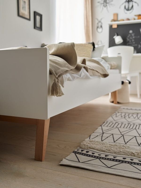 SWING Ліжко 200х90см біле-swing PINIO