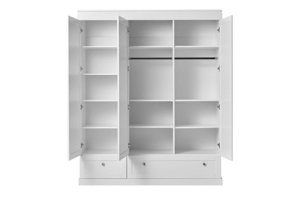 Marie Шафа 3-дверна біла PINIO - фото 2