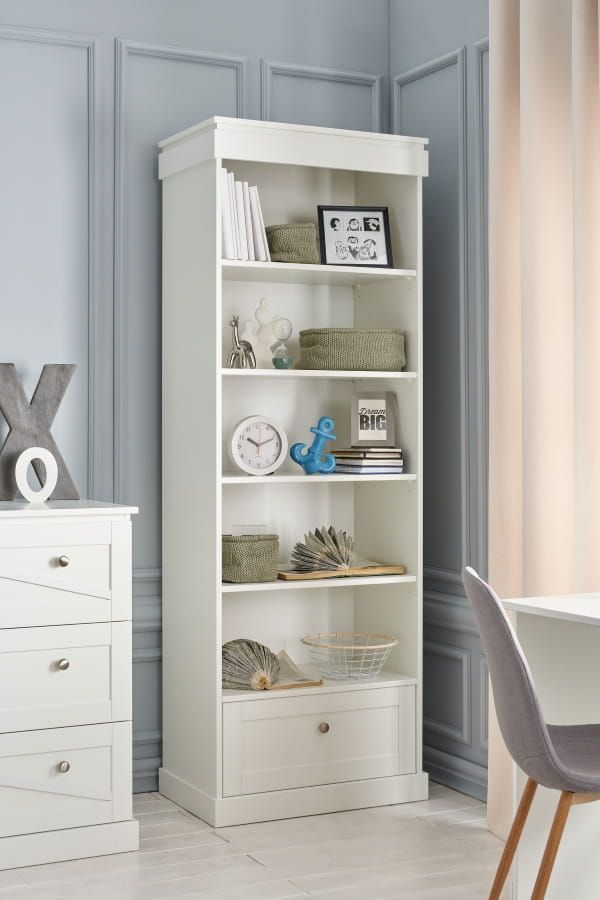 Marie Книжна шафа біла PINIO - фото 3