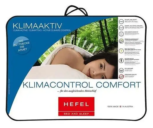 Демісезонна ковдра KlimaControl Comfort 200 x 220 см HEFEL - фото 2
