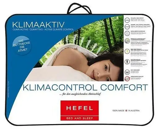 Демисезонное одеяло KlimaControl Comfort 240 x 220 см HEFEL - фото 2