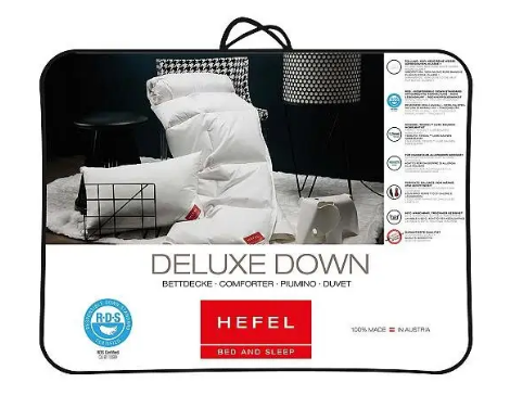 Літня ковдра De Luxe Down 200 x 220 см HEFEL - фото 3