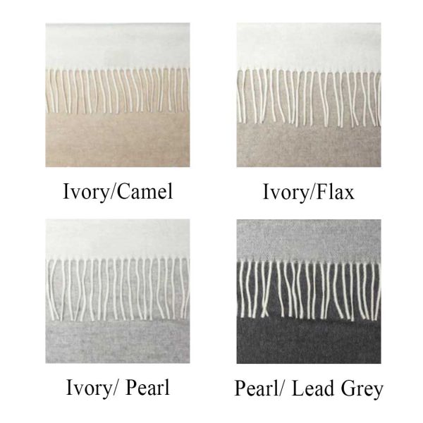 Плед Dolomiti Throws 130х180 Pearl/ lead grey Signoria